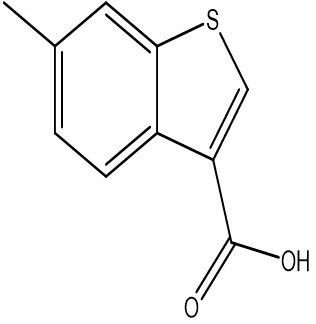 6- methylbenzo [b] thiophene -3- asam karboksilat; Cas no.: 82787-84-6